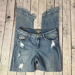 VIA RITINA Distressed Jeans